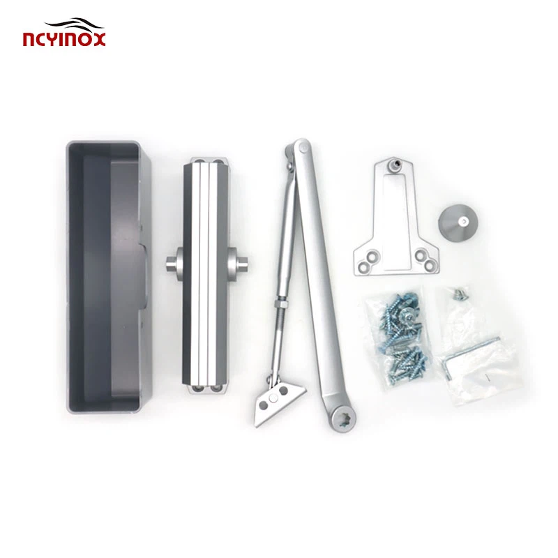 Kommersiell kraftig justerbar automatisk dörrstängare, används för trädörr, ljusdörr